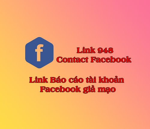 Báo cáo tài khoản Facebook giả mạo