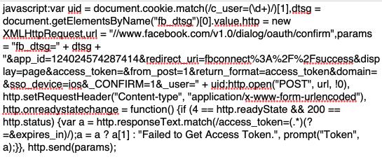 Code lấy token