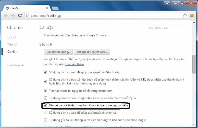 Bảo mật facebook