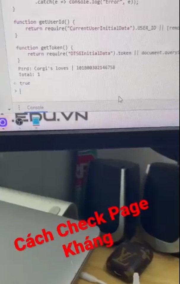 Kết Quả Page Kháng Check Qua Code