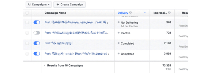 Impression với quảng cáo Facebook hiệu quả Impression với muc tiêu quảng cáo Facebook hiệu quả
